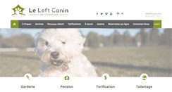 Desktop Screenshot of loftcanin.com